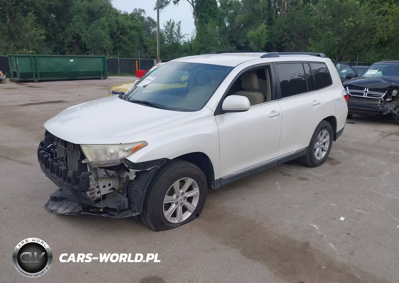 2013 Toyota Highlander Base Plus V6 VIN:5TDBK3EH6DS185970 - 2