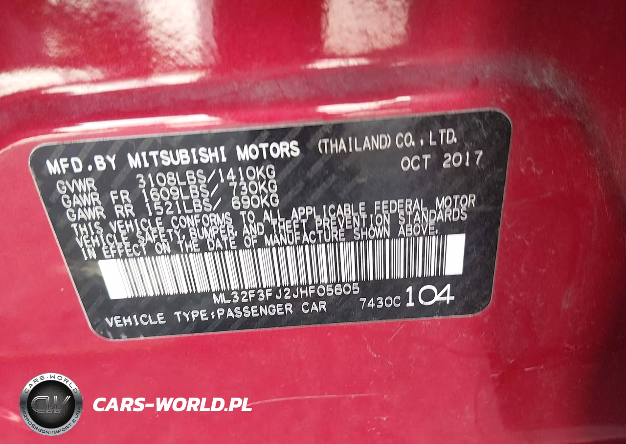 2018 Mitsubishi Mirage G4 Es VIN:ML32F3FJ2JHF05605 - 9