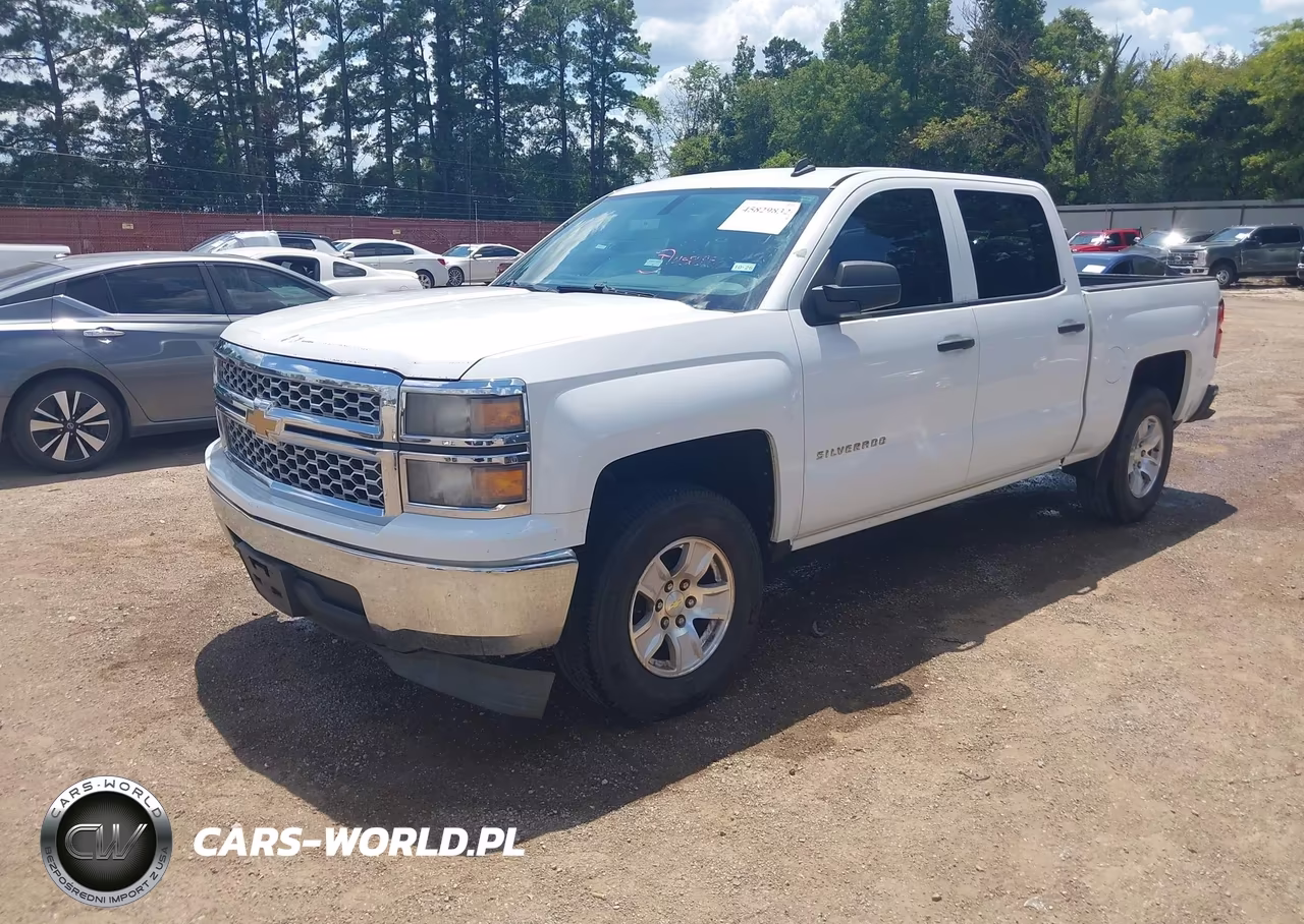 2014 Chevrolet Silverado 1500 1Lt VIN:3GCPCREH4EG201752 - 2