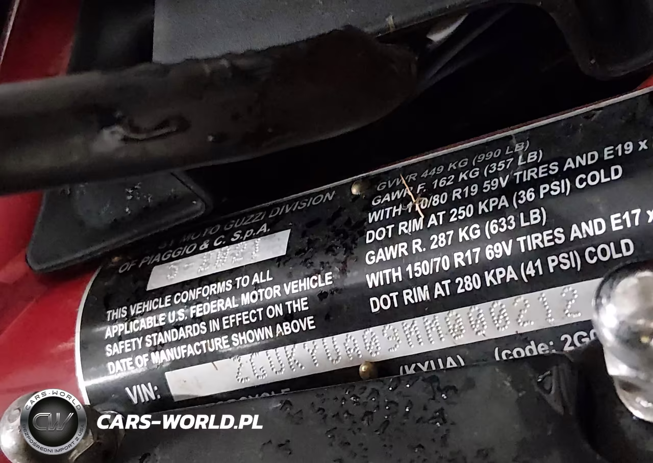 2021 Moto Guzzi V85 Tt VIN:ZGUKYUA09MM000212 - 10