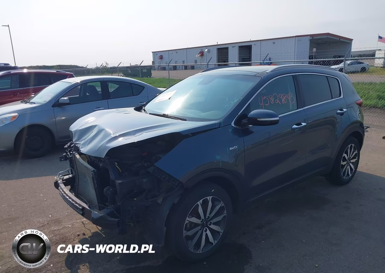 2017 Kia Sportage Ex VIN:KNDPNCAC8H7150841 - 2