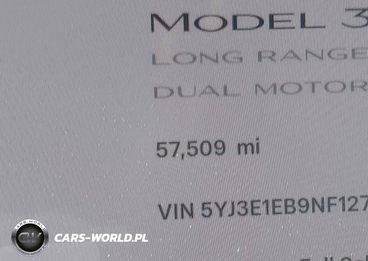 2022 Tesla Model 3 Long Range Dual Motor All-Wheel Drive VIN:5YJ3E1EB9NF127174 - 14