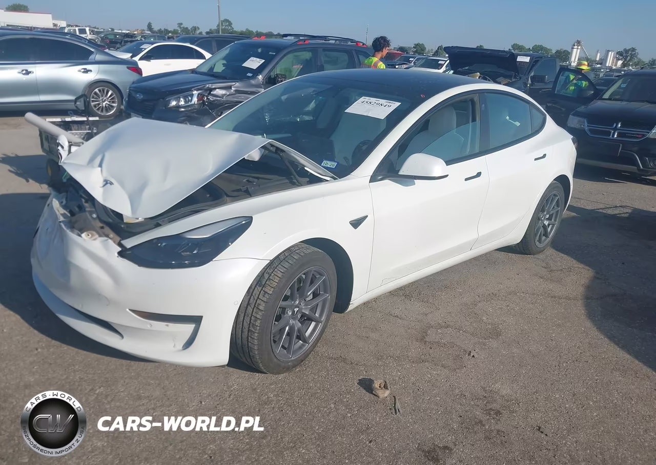 2022 Tesla Model 3 Long Range Dual Motor All-Wheel Drive VIN:5YJ3E1EB9NF127174 - 2