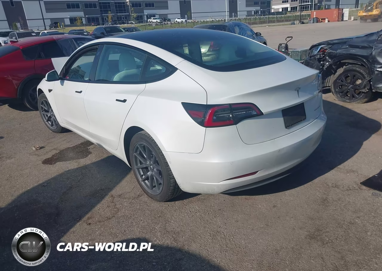 2022 Tesla Model 3 Long Range Dual Motor All-Wheel Drive VIN:5YJ3E1EB9NF127174 - 3