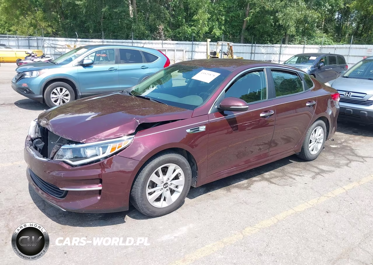 2017 Kia Optima Lx VIN:5XXGT4L38HG156672 - 2