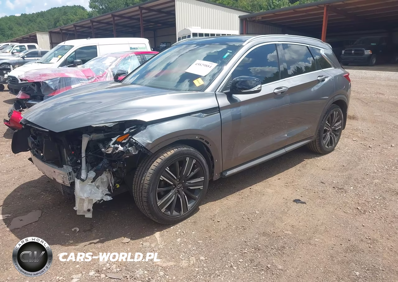 2021 Infiniti Qx50 Luxe VIN:3PCAJ5BA7MF118638 - 2