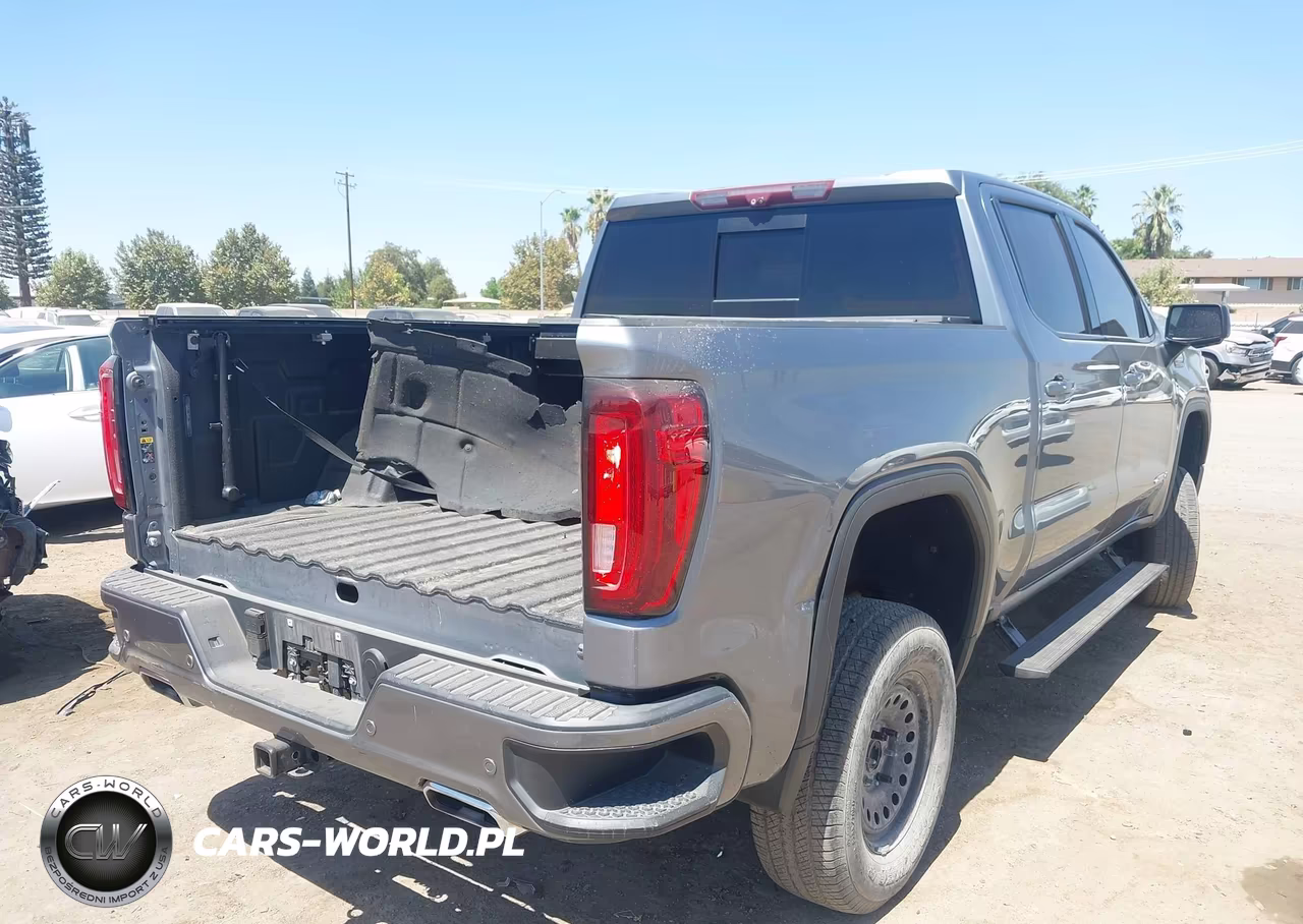 2021 GMC Sierra 1500 4Wd Short Box At4 VIN:1GTP9EEL9MZ223109 - 4