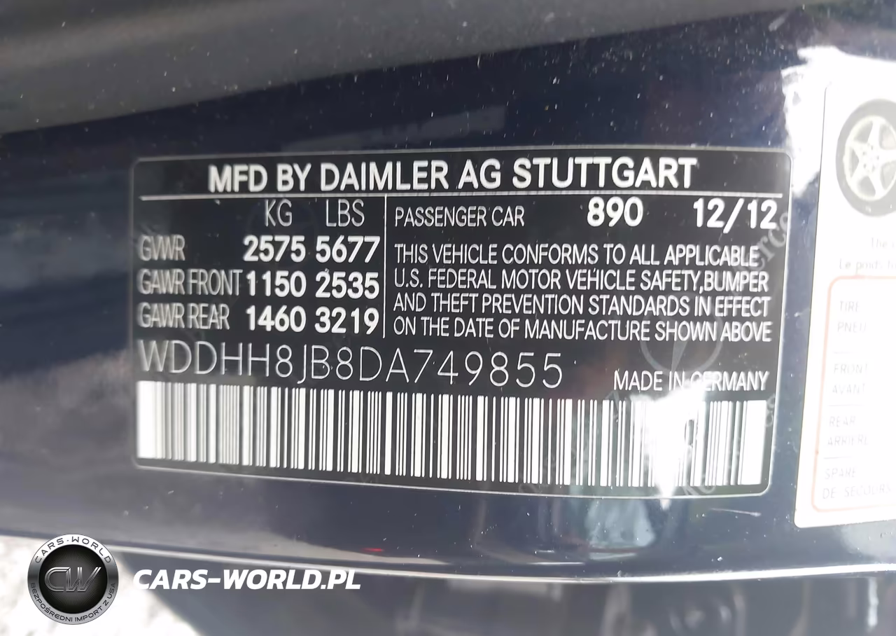 2013 Mercedes-Benz E 350 4Matic VIN:WDDHH8JB8DA749855 - 9