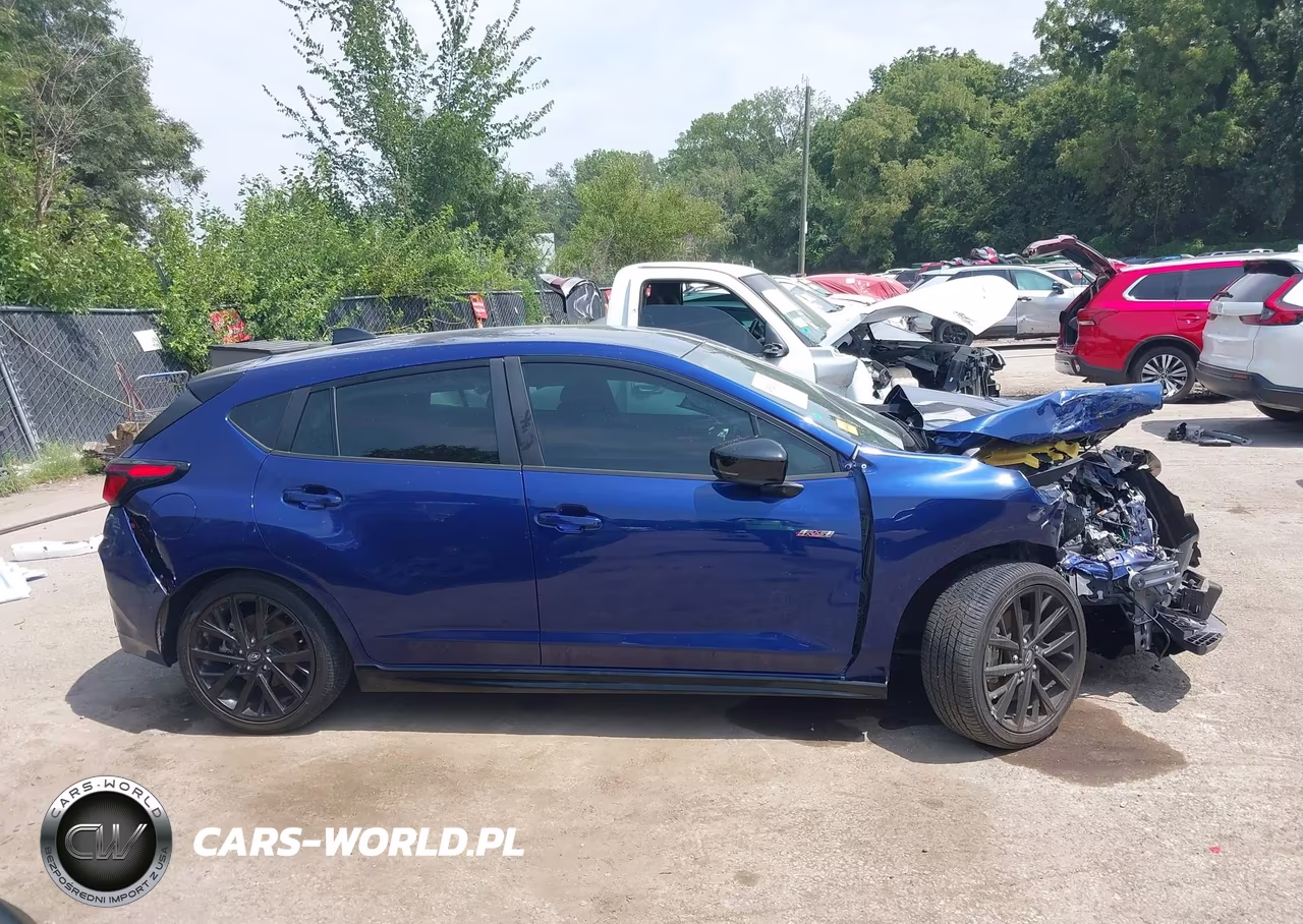 2024 Subaru Impreza Rs 5-Door VIN:JF1GUHJC4R8273019 - 13
