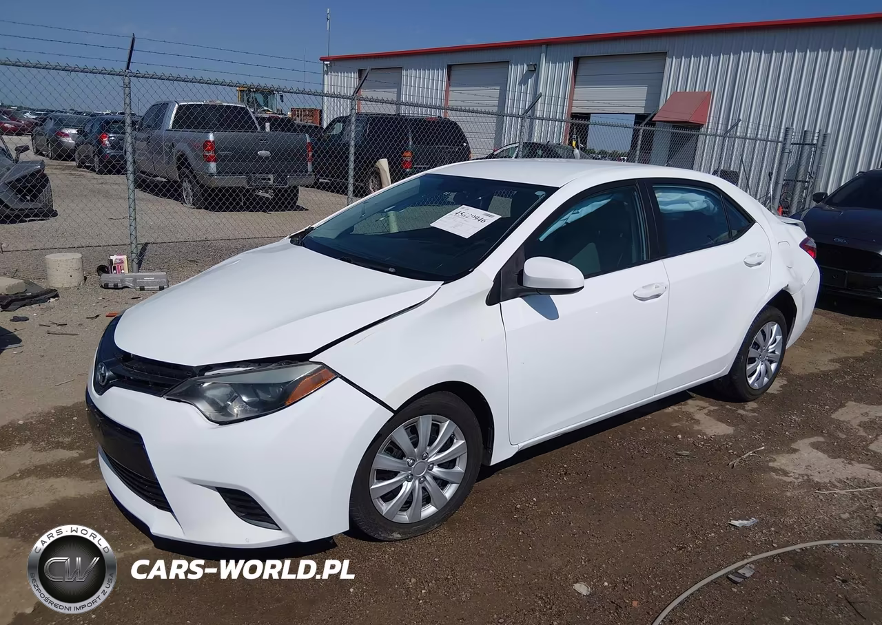 2016 Toyota Corolla Le VIN:5YFBURHE4GP413296 - 2