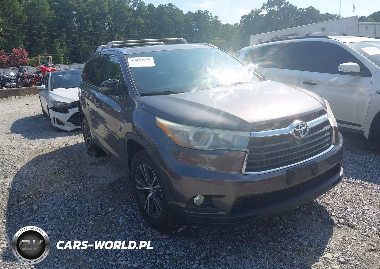 2016 Toyota Highlander Xle V6