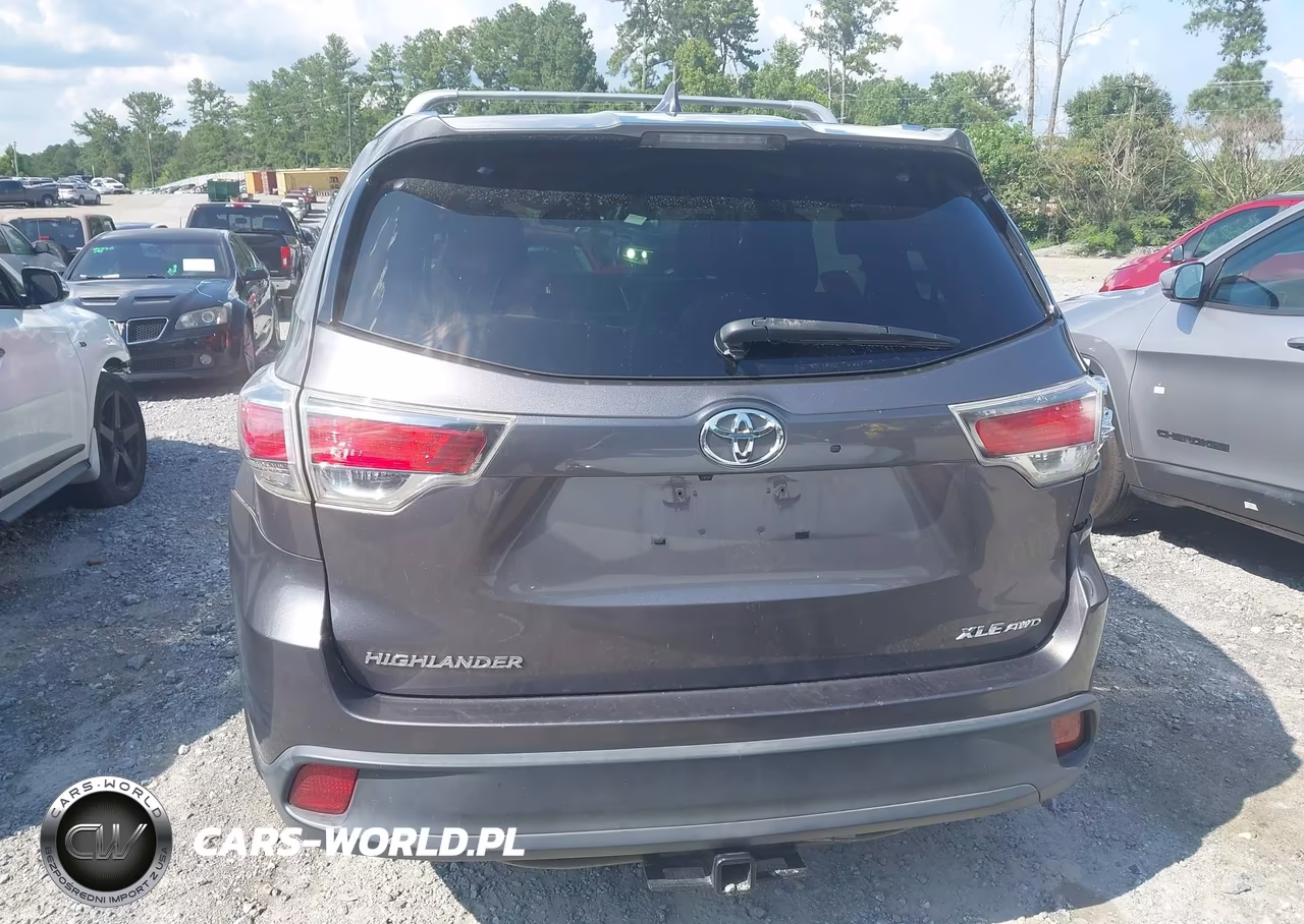 2016 Toyota Highlander Xle V6 VIN:5TDJKRFH4GS272588 - 16