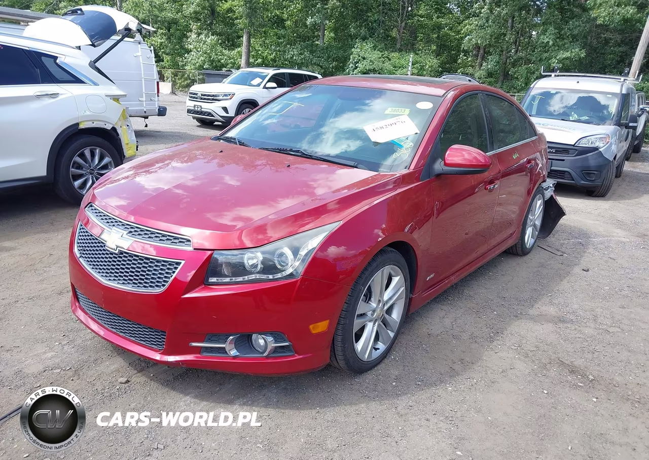 2012 Chevrolet Cruze Ltz VIN:1G1PH5SC2C7121483 - 2