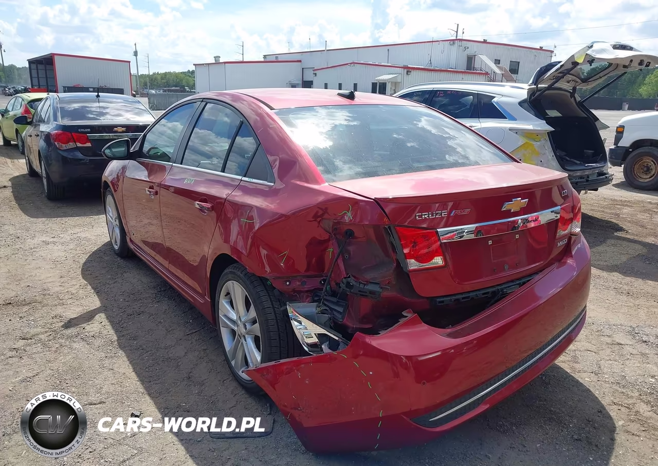 2012 Chevrolet Cruze Ltz VIN:1G1PH5SC2C7121483 - 3