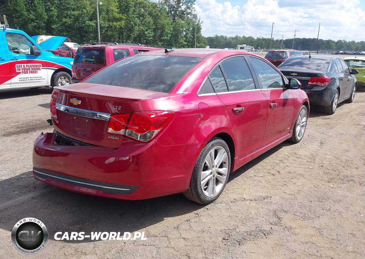 2012 Chevrolet Cruze Ltz VIN:1G1PH5SC2C7121483 - 4