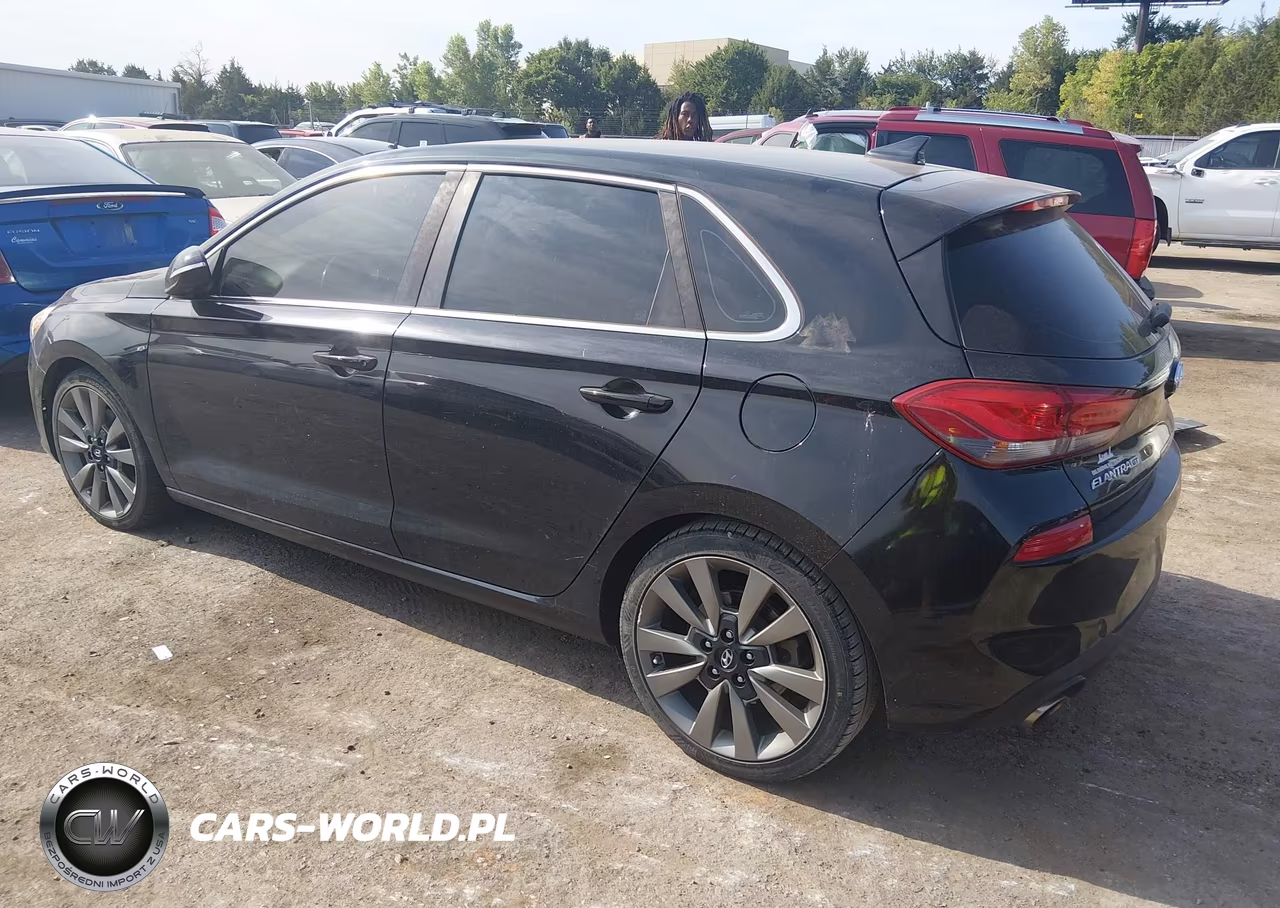 2018 Hyundai Elantra Gt Sport VIN:KMHH55LC8JU039514 - 3