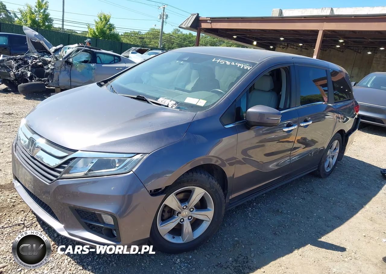 2020 Honda Odyssey Ex-L-Ex-L W-Navi Res VIN:5FNRL6H71LB068669 - 2
