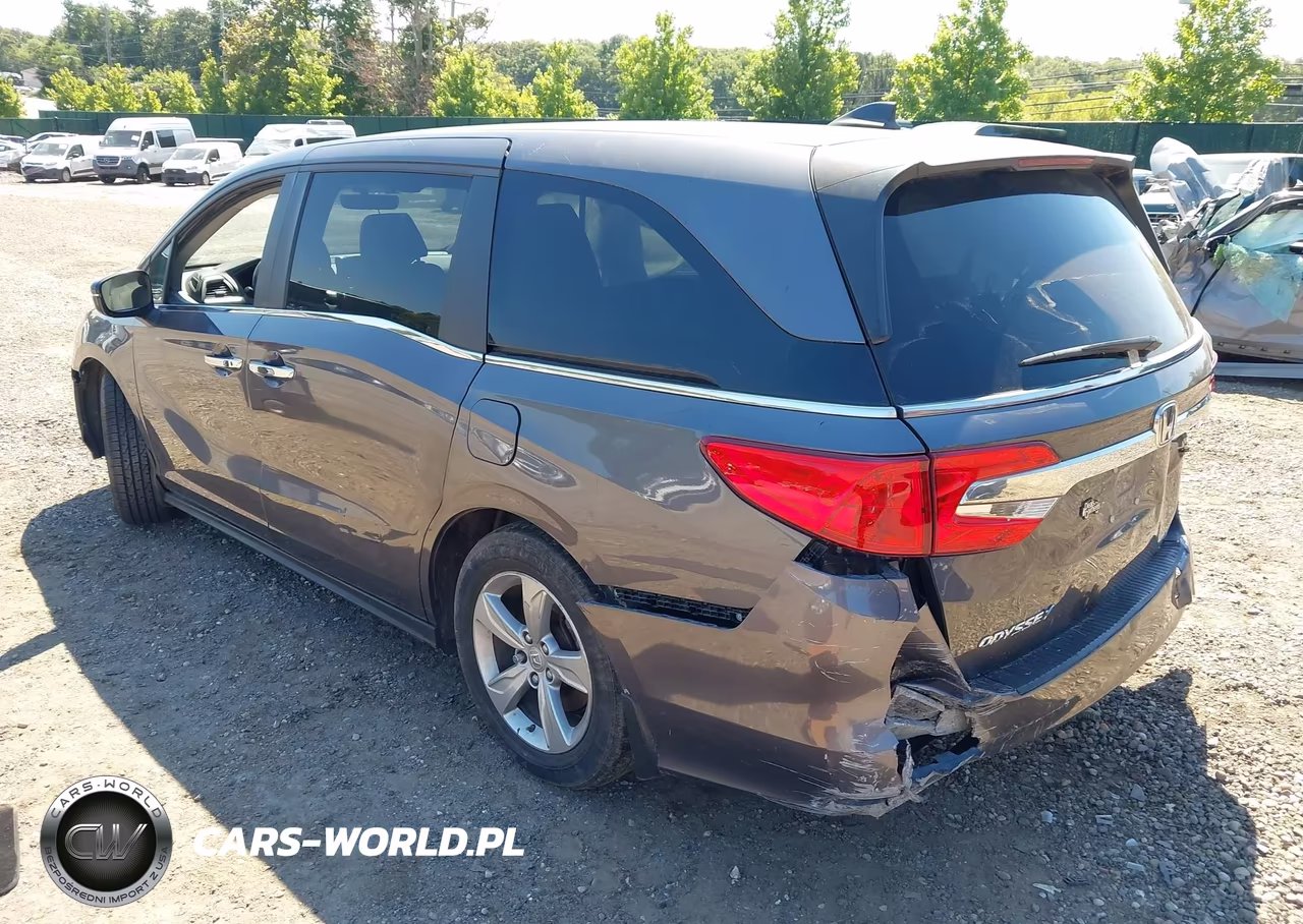 2020 Honda Odyssey Ex-L-Ex-L W-Navi Res VIN:5FNRL6H71LB068669 - 3