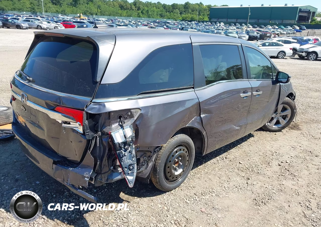 2020 Honda Odyssey Ex-L-Ex-L W-Navi Res VIN:5FNRL6H71LB068669 - 4