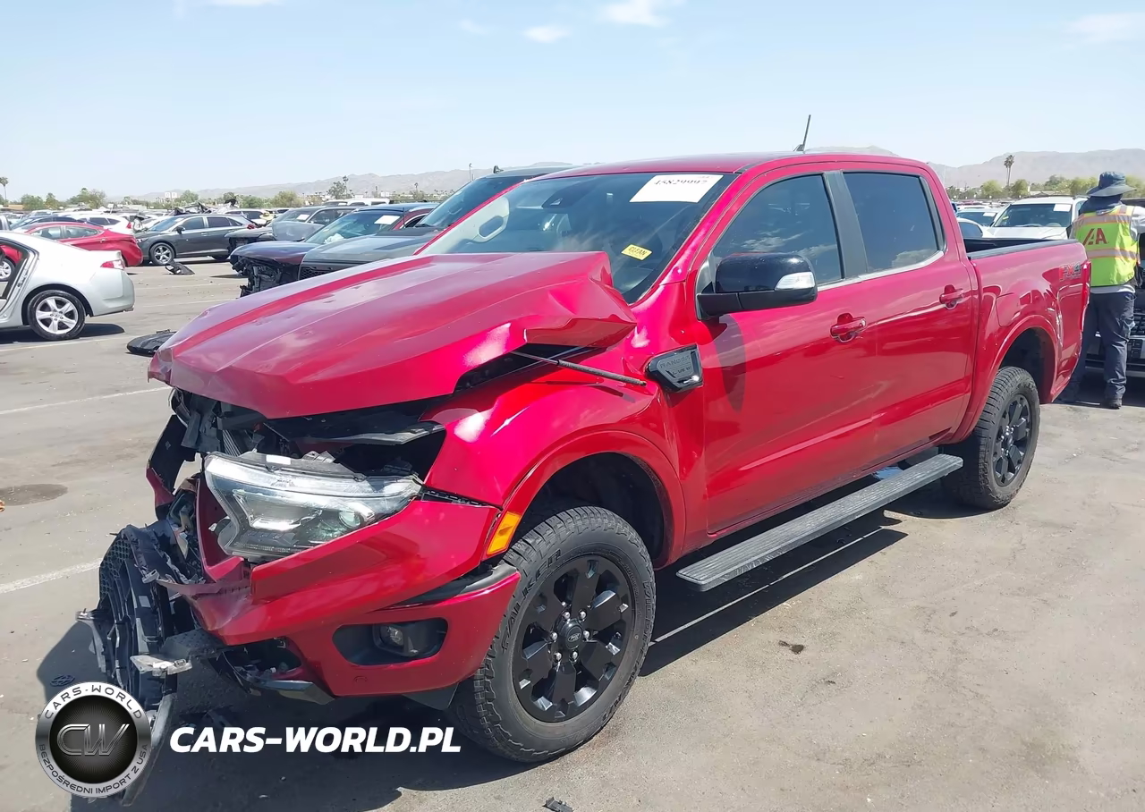 2020 Ford Ranger Lariat VIN:1FTER4FH3LLA58459 - 2