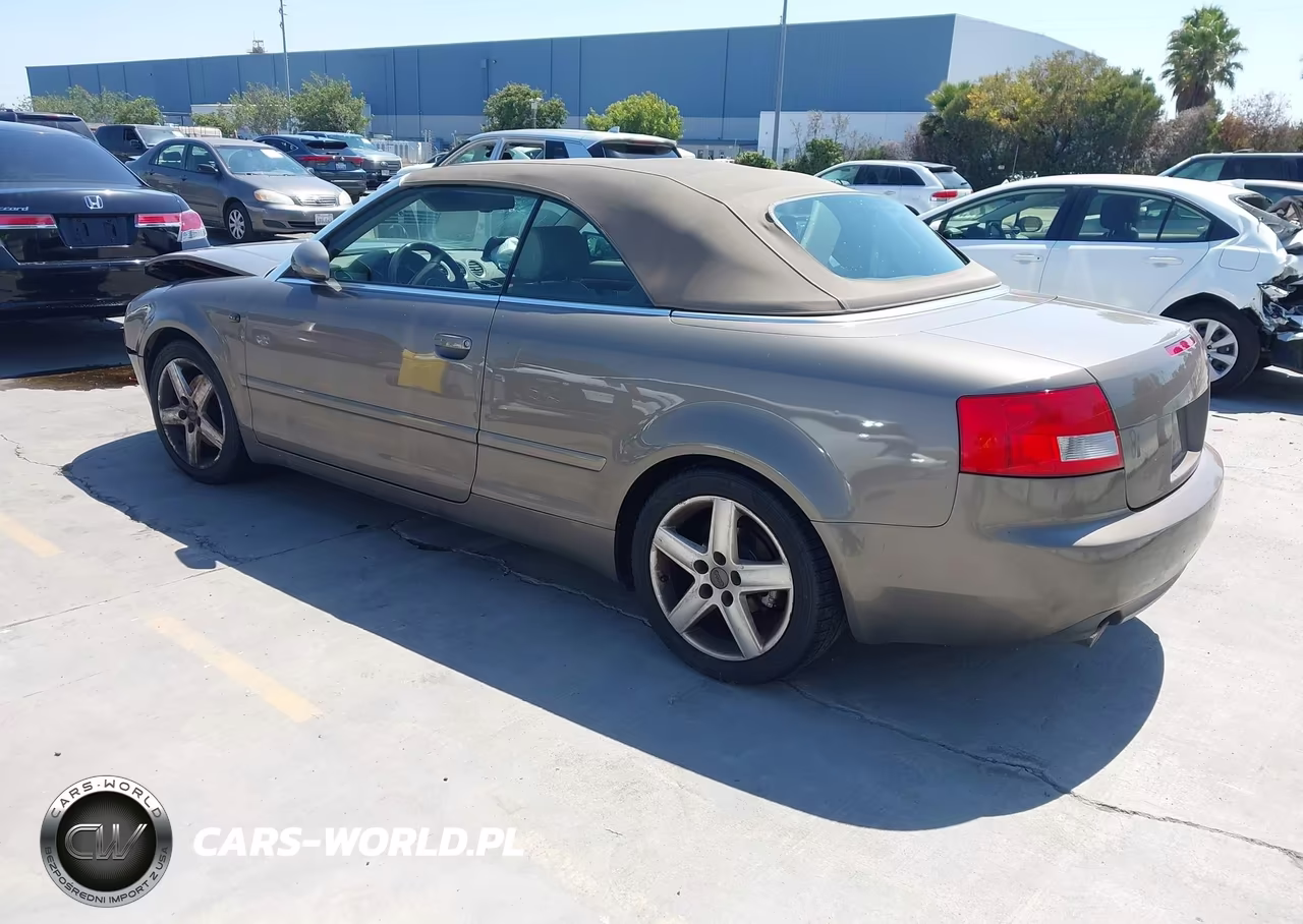 2004 Audi A4 3.0 VIN:WAUDT48H44K023542 - 3