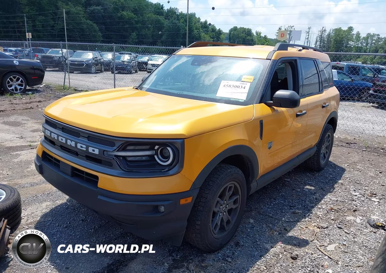 2022 Ford Bronco Sport Big Bend VIN:3FMCR9B64NRE35549 - 2