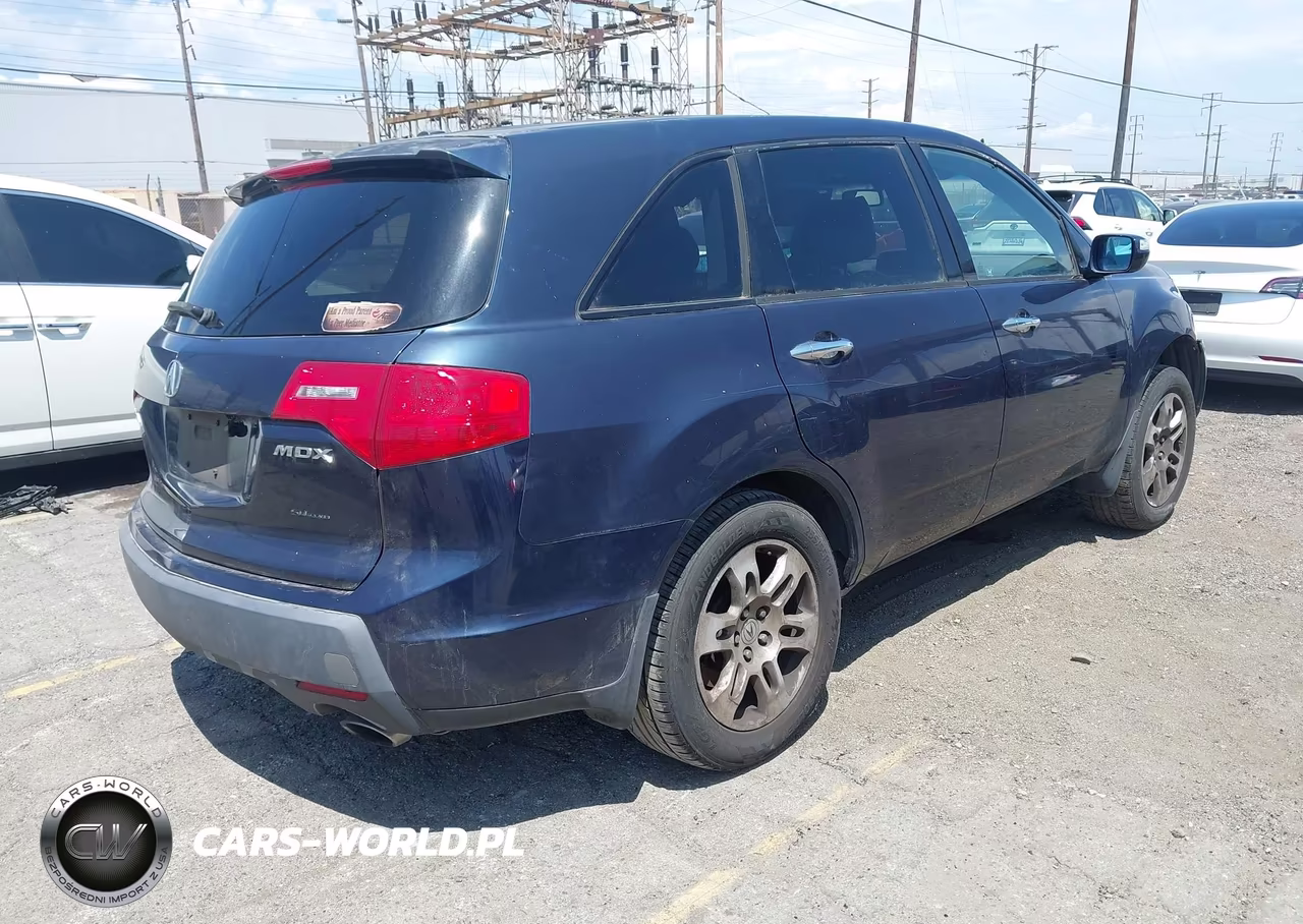 2009 Acura Mdx Technology Package VIN:2HNYD28429H501016 - 4