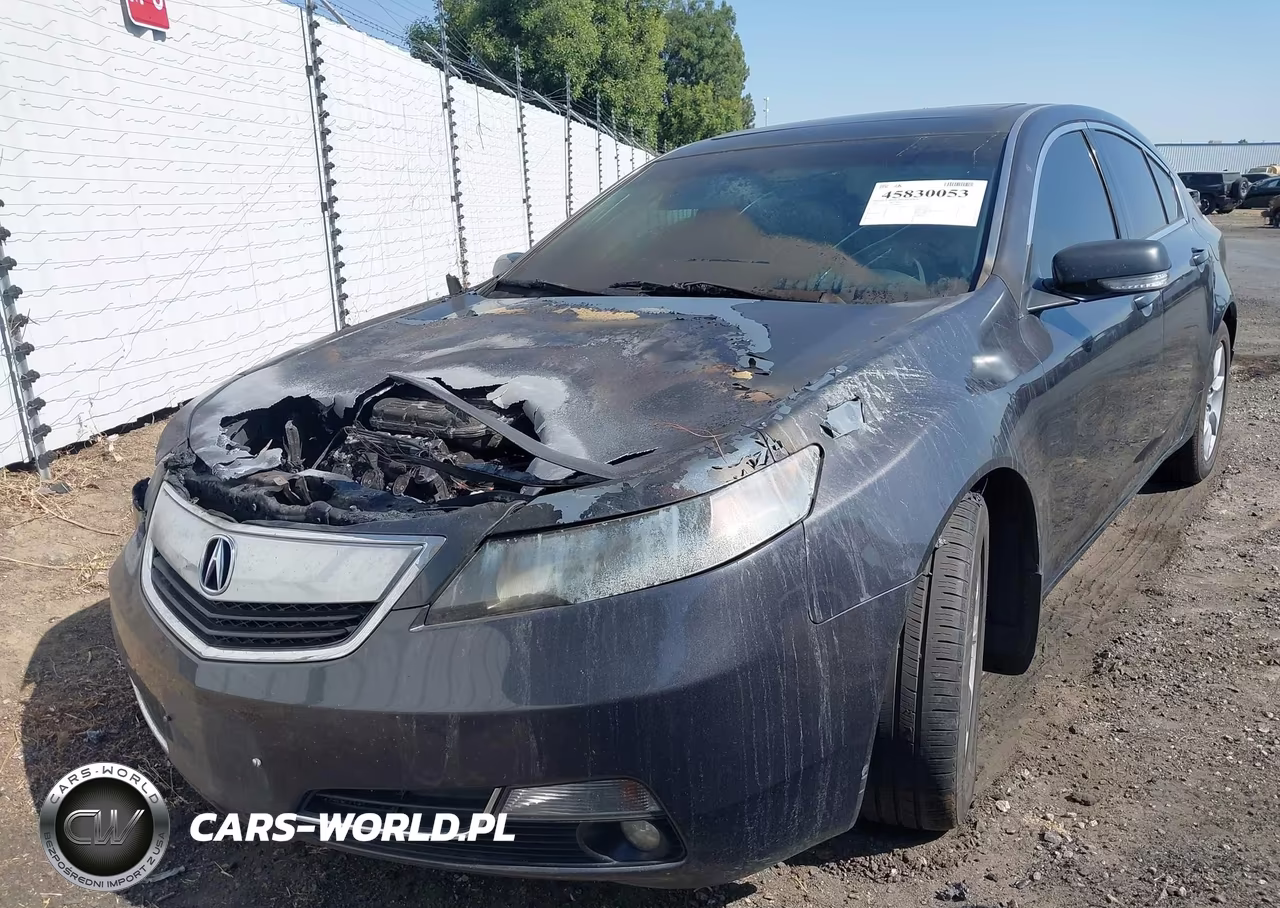 2012 Acura Tl 3.5 VIN:19UUA8F23CA009653 - 2