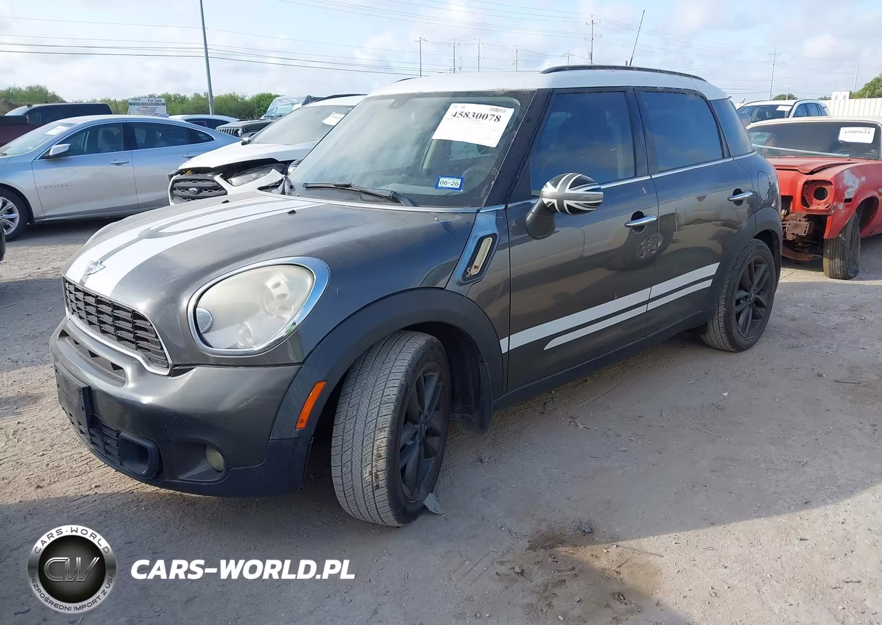 2011 Mini Cooper S Countryman VIN:WMWZC3C58BWH97749 - 2