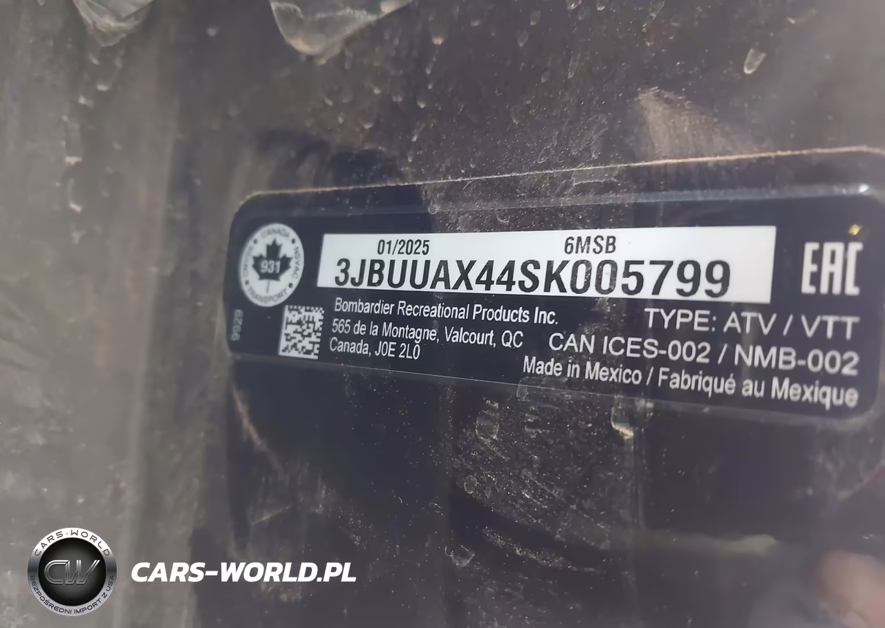 2025 Can-Am Defender Max Limited Cab Hd10-Lone Star Hd10 VIN:3JBUUAX44SK005799 - 10