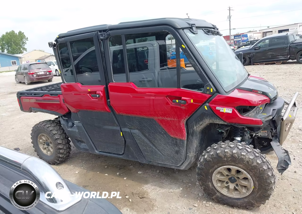 2025 Can-Am Defender Max Limited Cab Hd10-Lone Star Hd10 VIN:3JBUUAX44SK005799 - 12