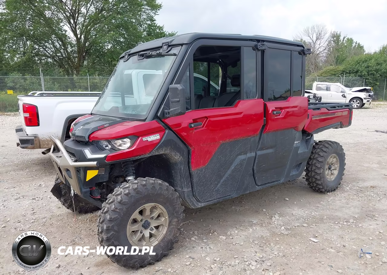 2025 Can-Am Defender Max Limited Cab Hd10-Lone Star Hd10 VIN:3JBUUAX44SK005799 - 2