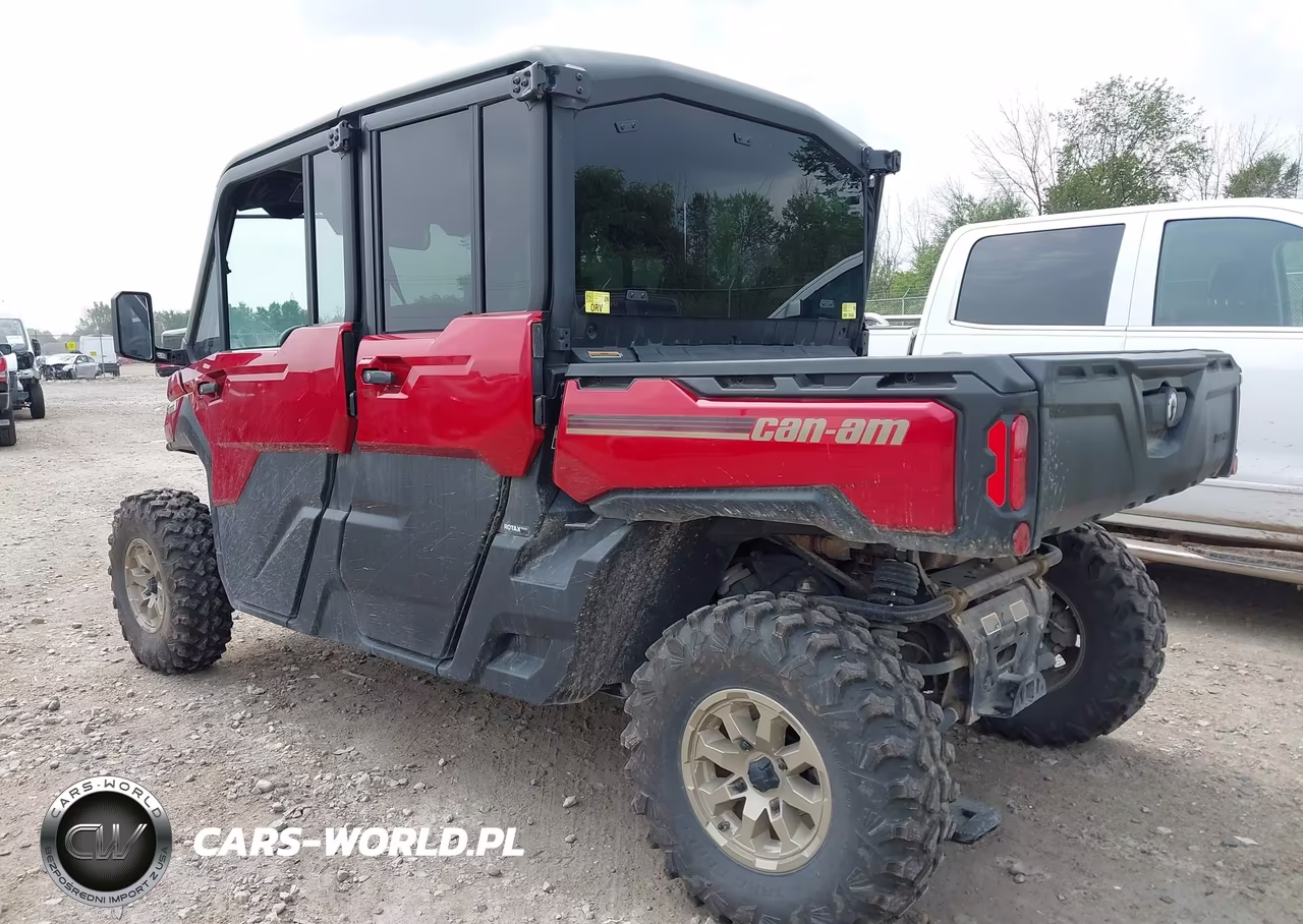 2025 Can-Am Defender Max Limited Cab Hd10-Lone Star Hd10 VIN:3JBUUAX44SK005799 - 3