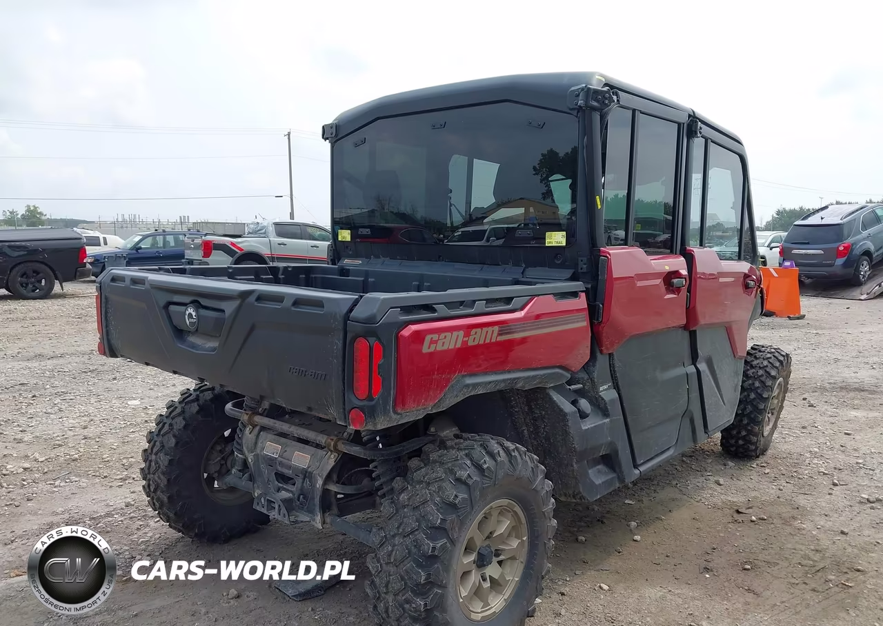 2025 Can-Am Defender Max Limited Cab Hd10-Lone Star Hd10 VIN:3JBUUAX44SK005799 - 4