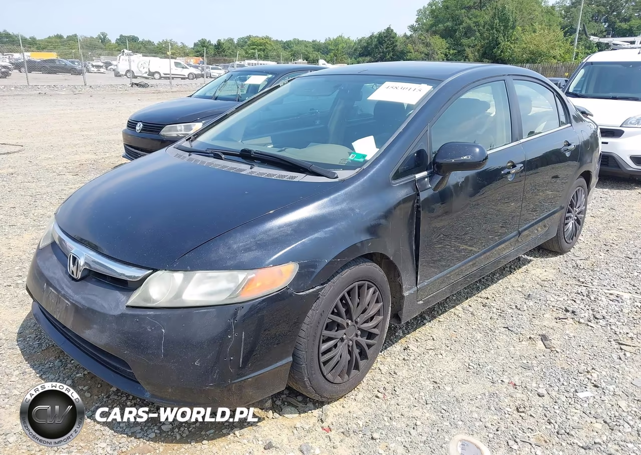 2006 Honda Civic Lx VIN:1HGFA15536L121258 - 2