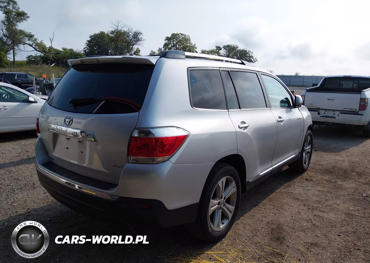2013 Toyota Highlander Limited VIN:5TDDK3EH6DS234433 - 4