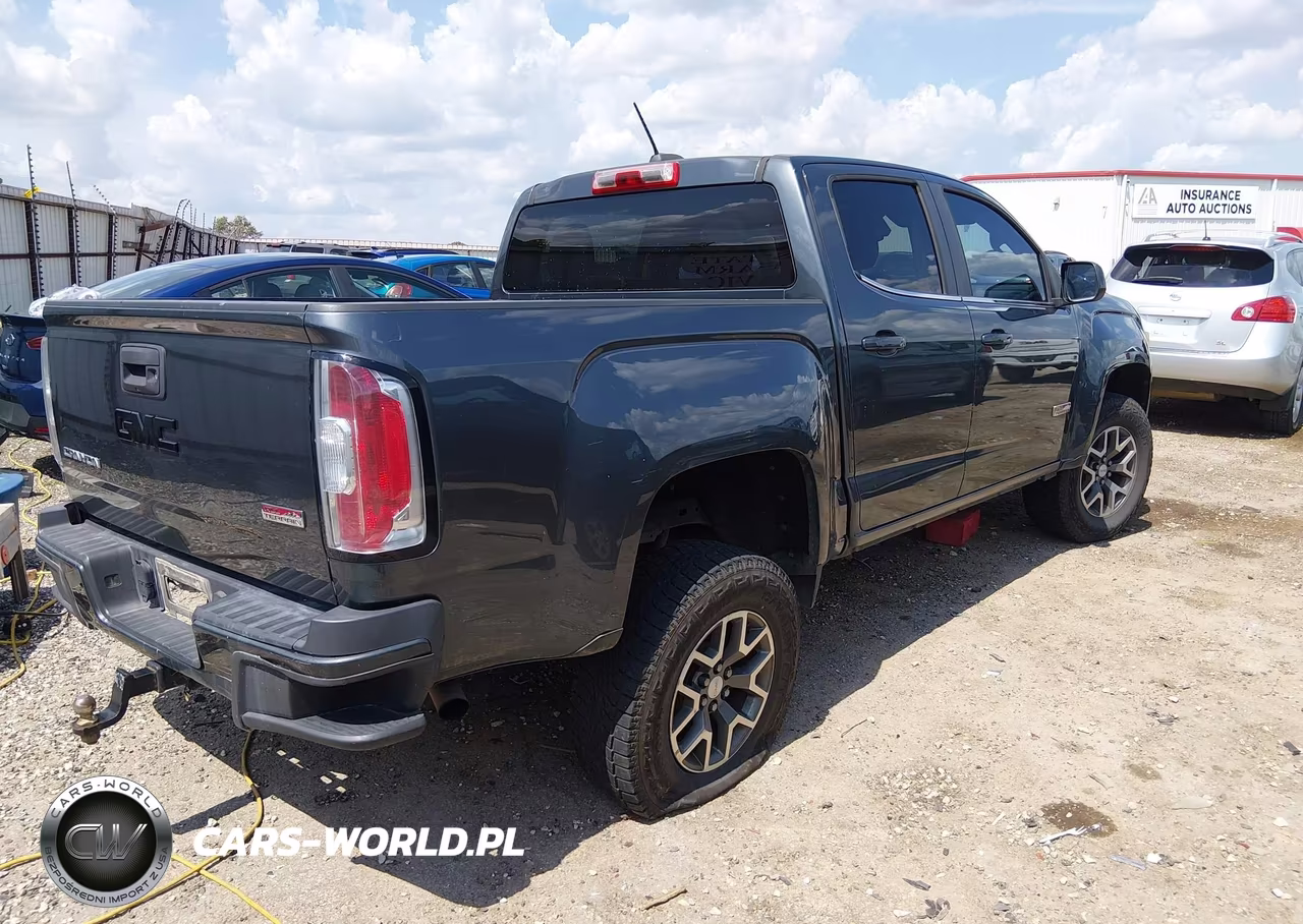2015 GMC Canyon 4Wd Sle VIN:1GTG6BE33F1241050 - 4