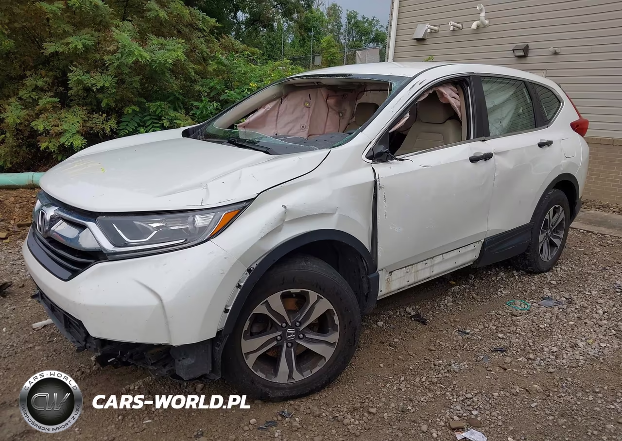 2018 Honda Cr-V Lx VIN:2HKRW6H37JH201437 - 2