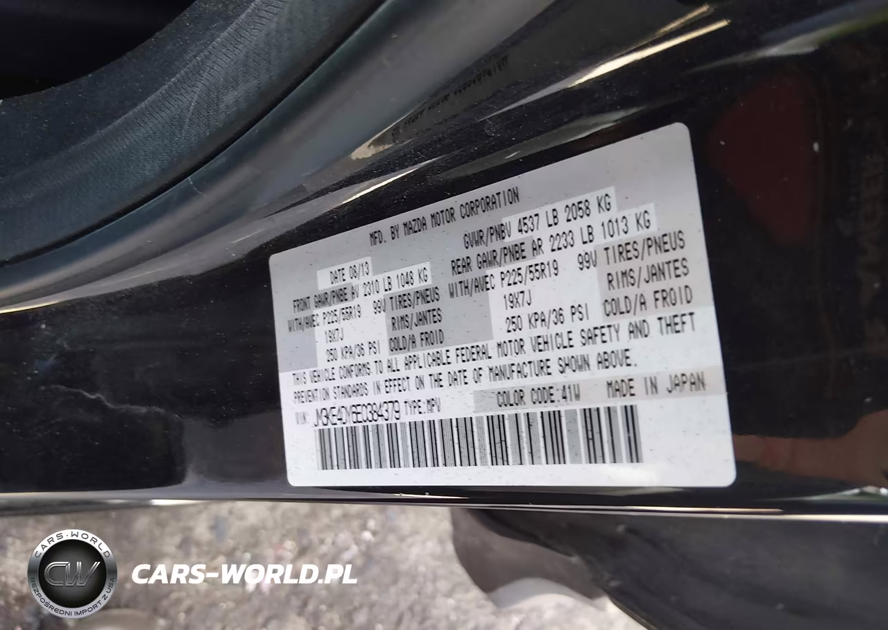 2014 Mazda Cx-5 Grand Touring VIN:JM3KE4DY6E0384379 - 9