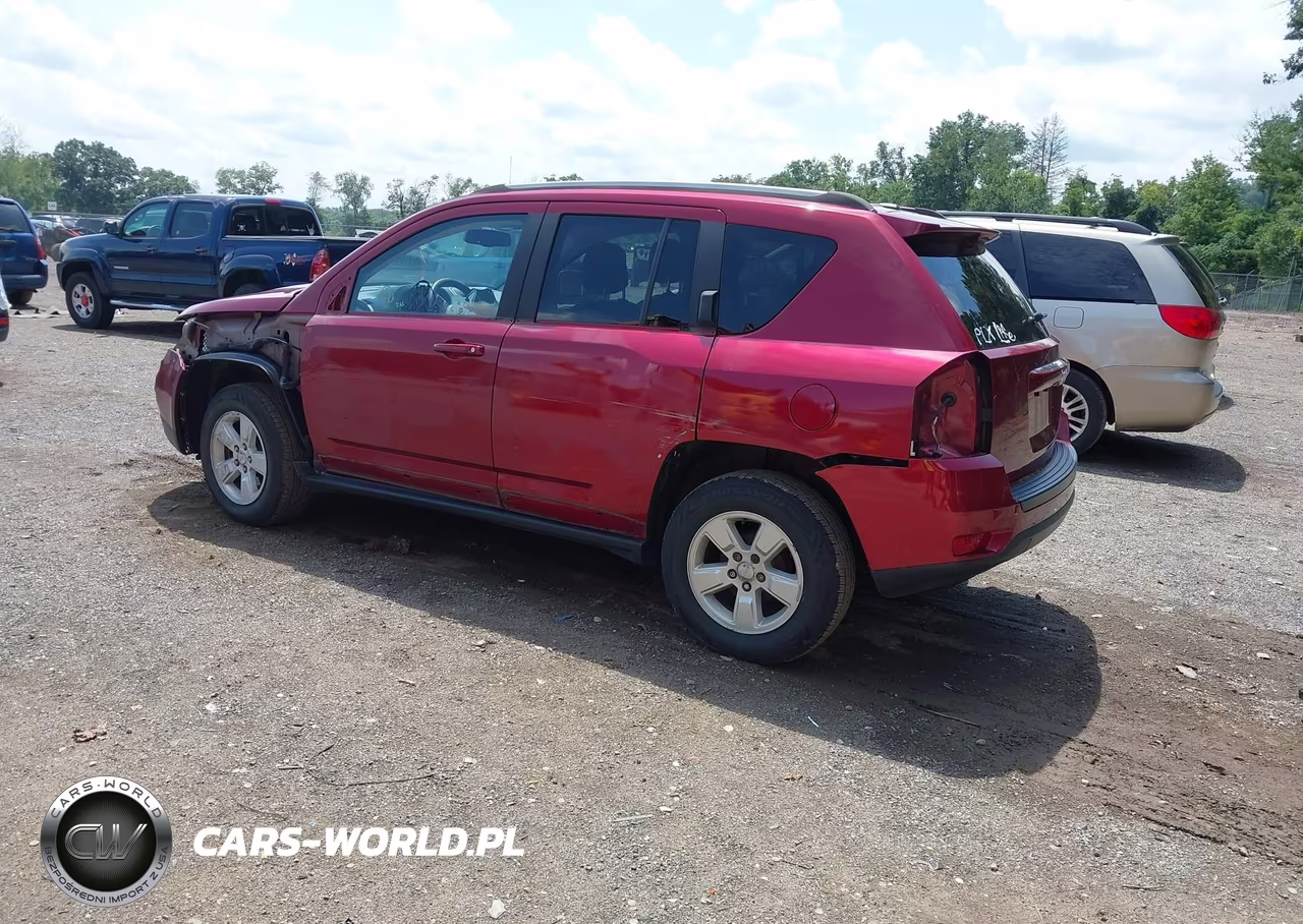 2017 Jeep Compass Latitude VIN:1C4NJCEA0HD118902 - 3