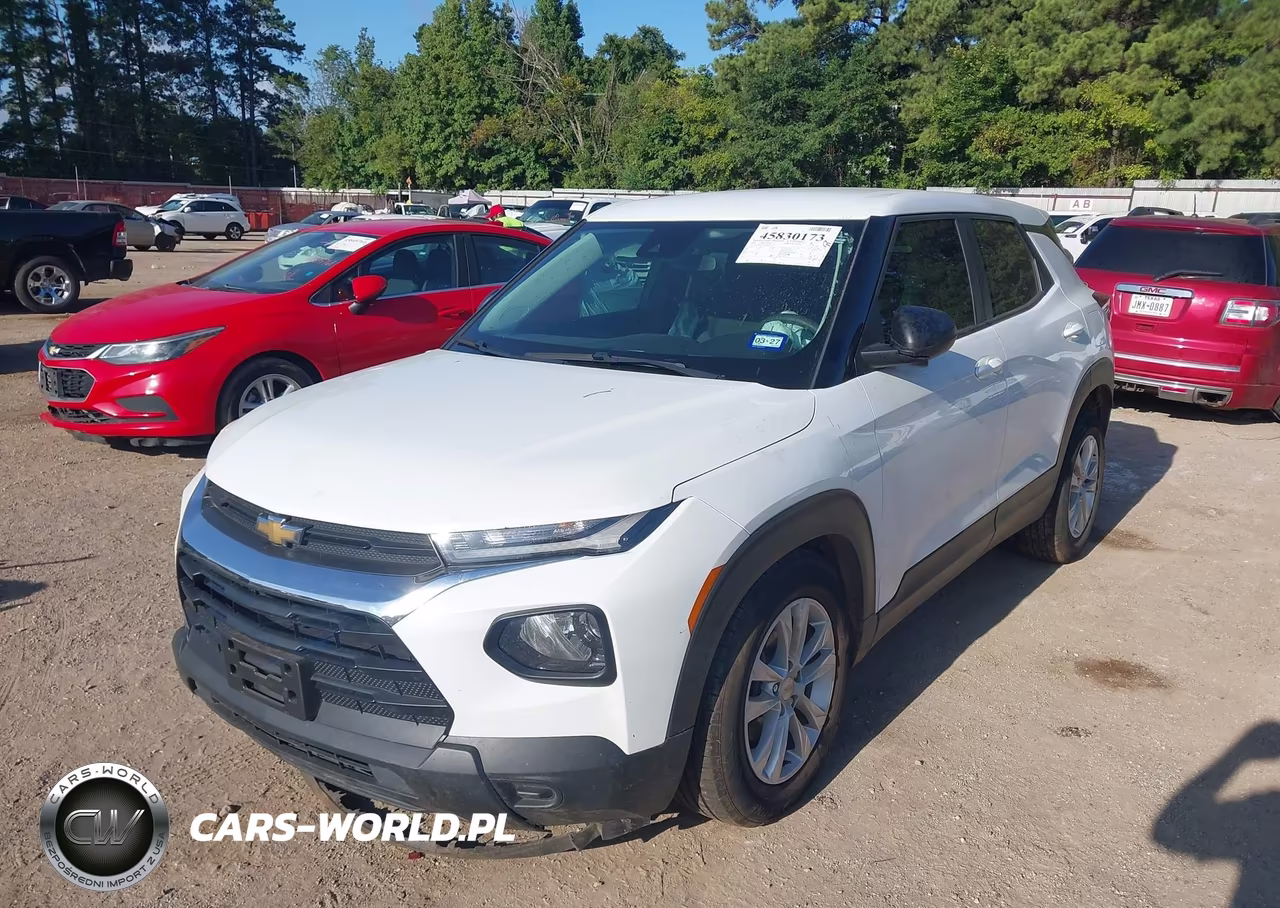 2021 Chevrolet Trailblazer Fwd Ls VIN:KL79MMS20MB054620 - 2