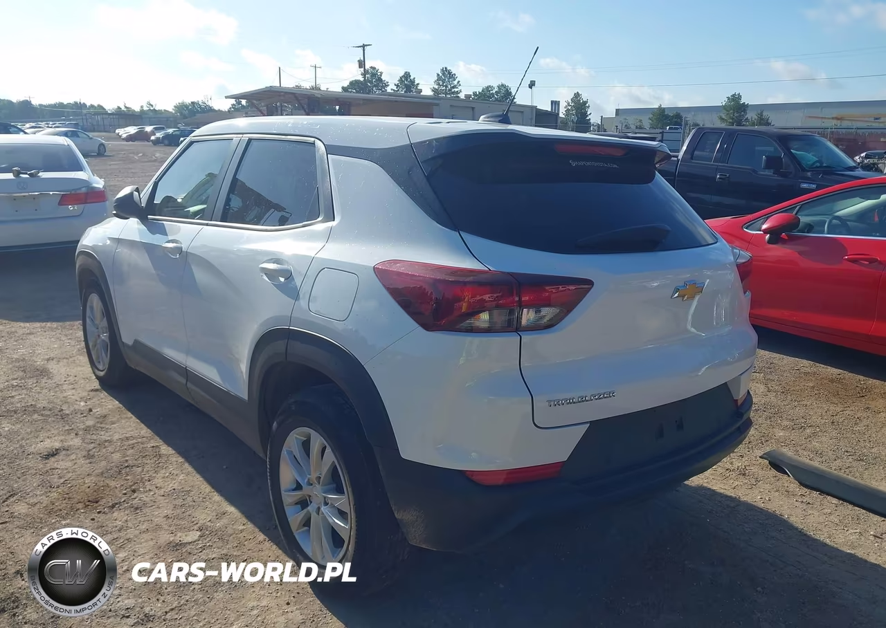 2021 Chevrolet Trailblazer Fwd Ls VIN:KL79MMS20MB054620 - 3