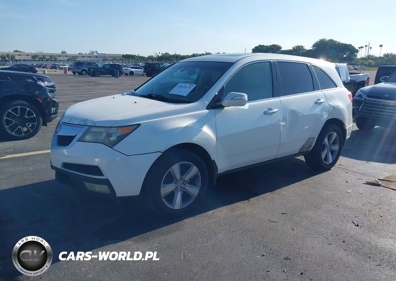 2012 Acura Mdx Technology Package VIN:2HNYD2H36CH509330 - 2