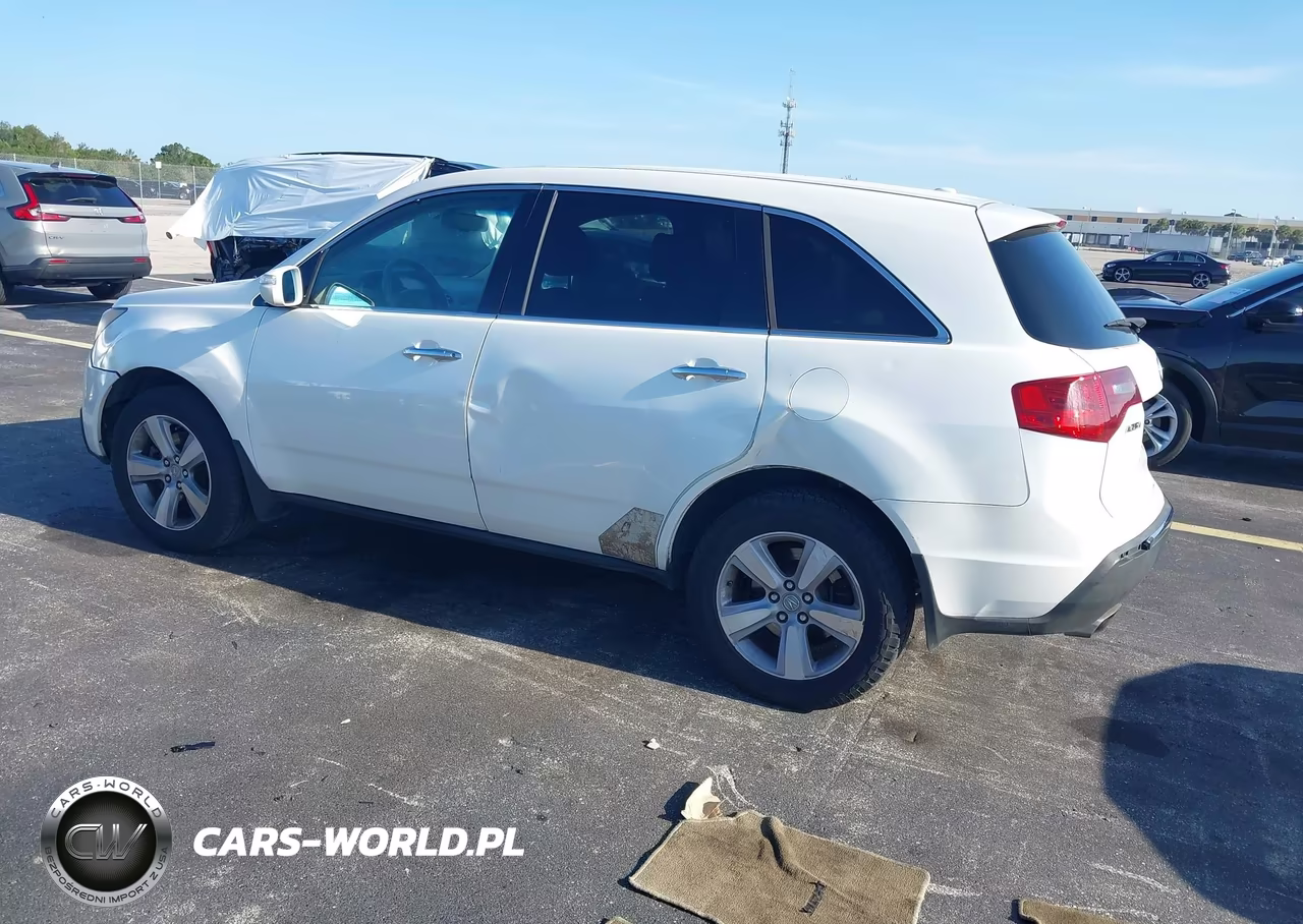 2012 Acura Mdx Technology Package VIN:2HNYD2H36CH509330 - 3