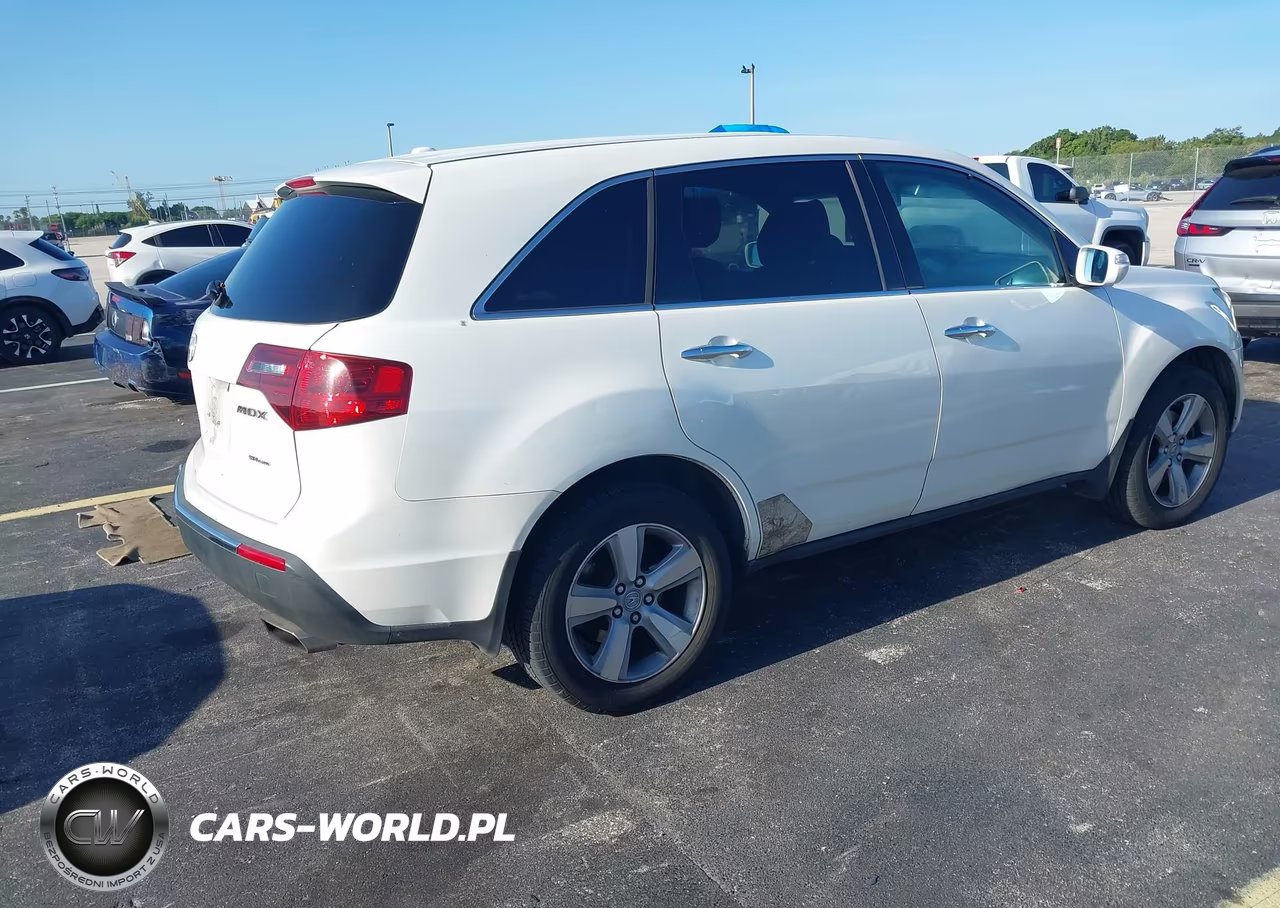 2012 Acura Mdx Technology Package VIN:2HNYD2H36CH509330 - 4