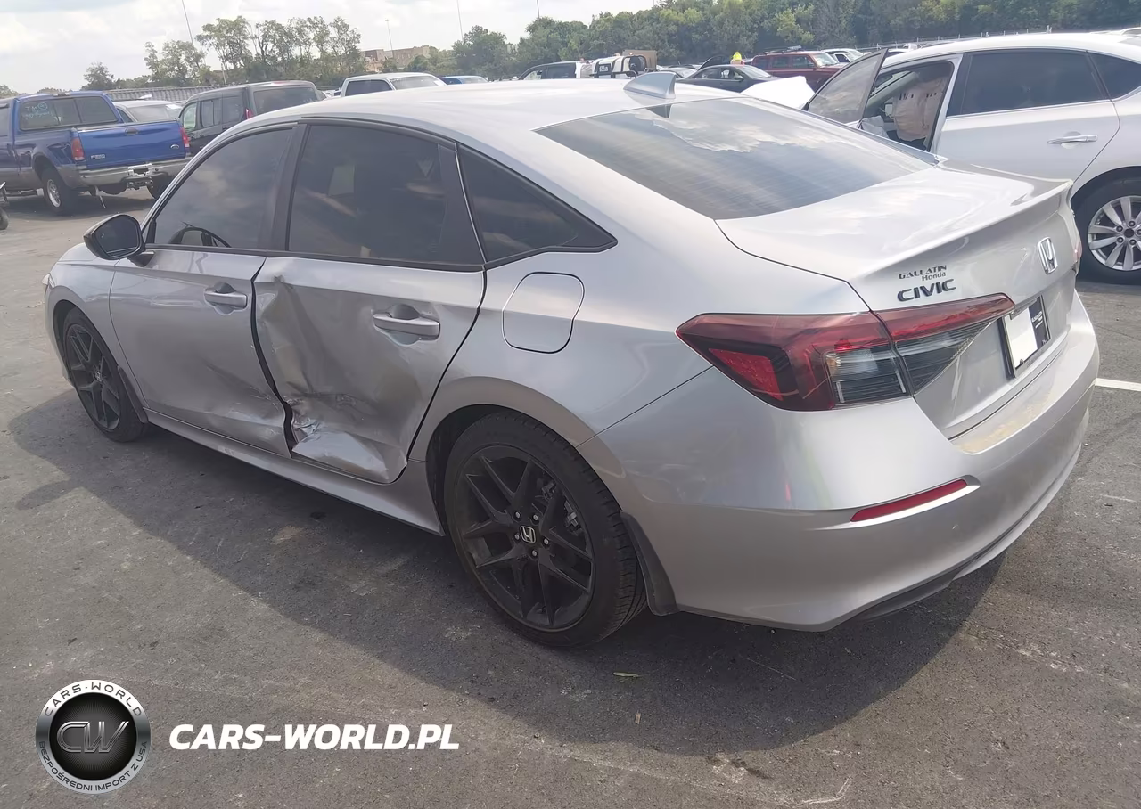 2026 Honda Civic Sport VIN:2HGFE2F56TH598137 - 3