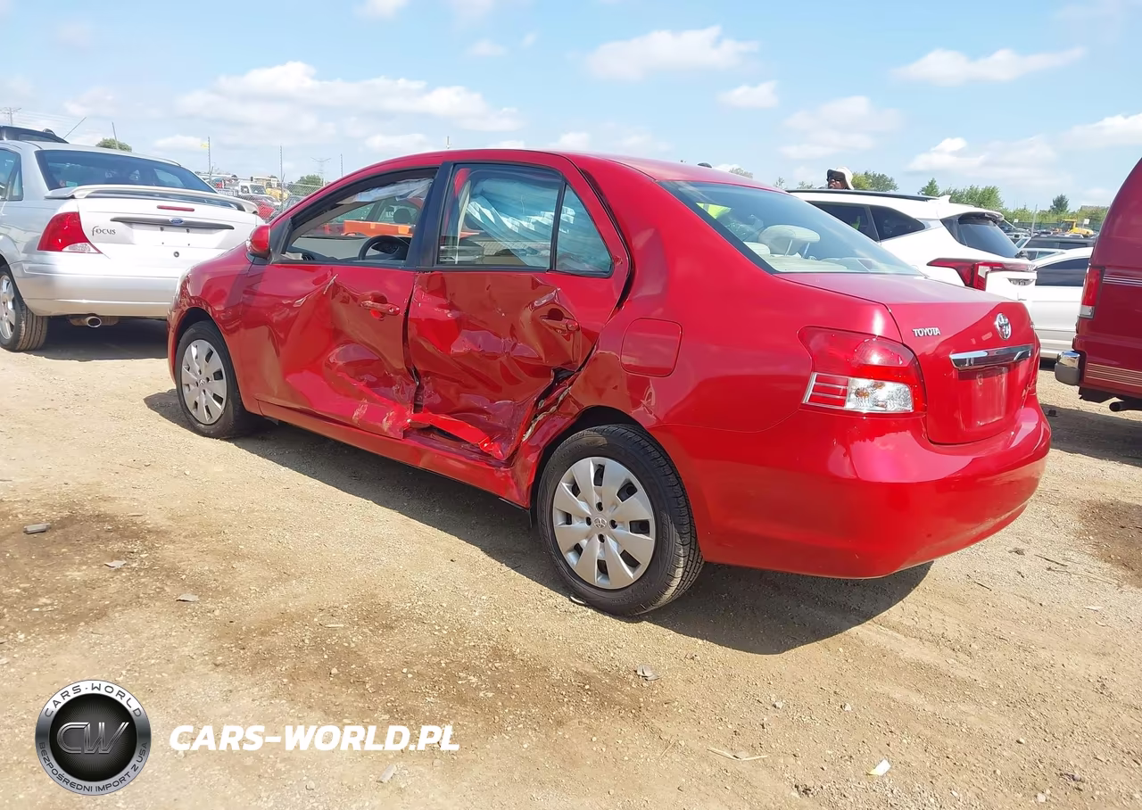 2010 Toyota Yaris VIN:JTDBT4K39A1361687 - 3