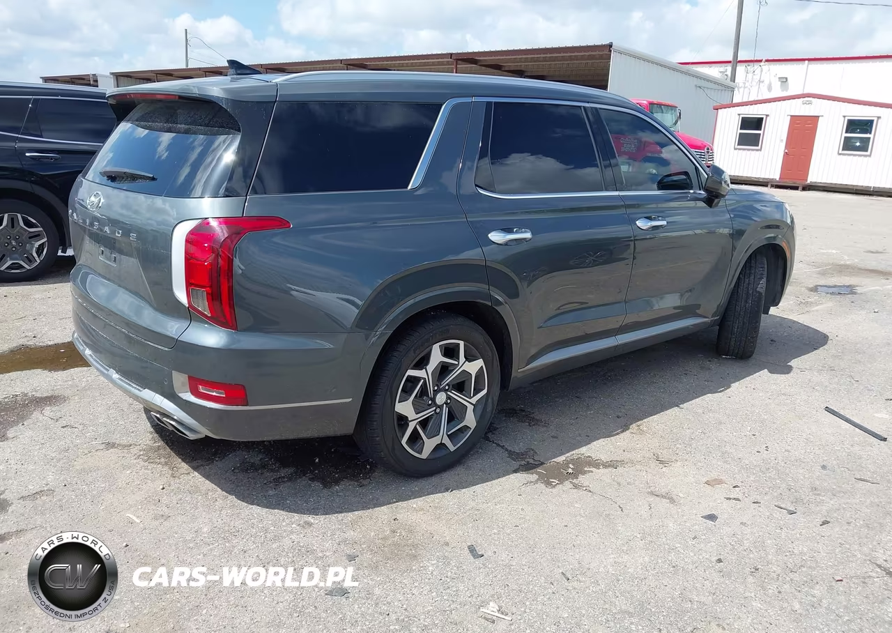 2022 Hyundai Palisade Calligraphy VIN:KM8R74HE2NU401278 - 4