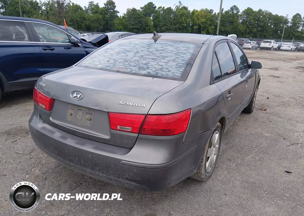2009 Hyundai Sonata Gls VIN:5NPET46C49H550582 - 4