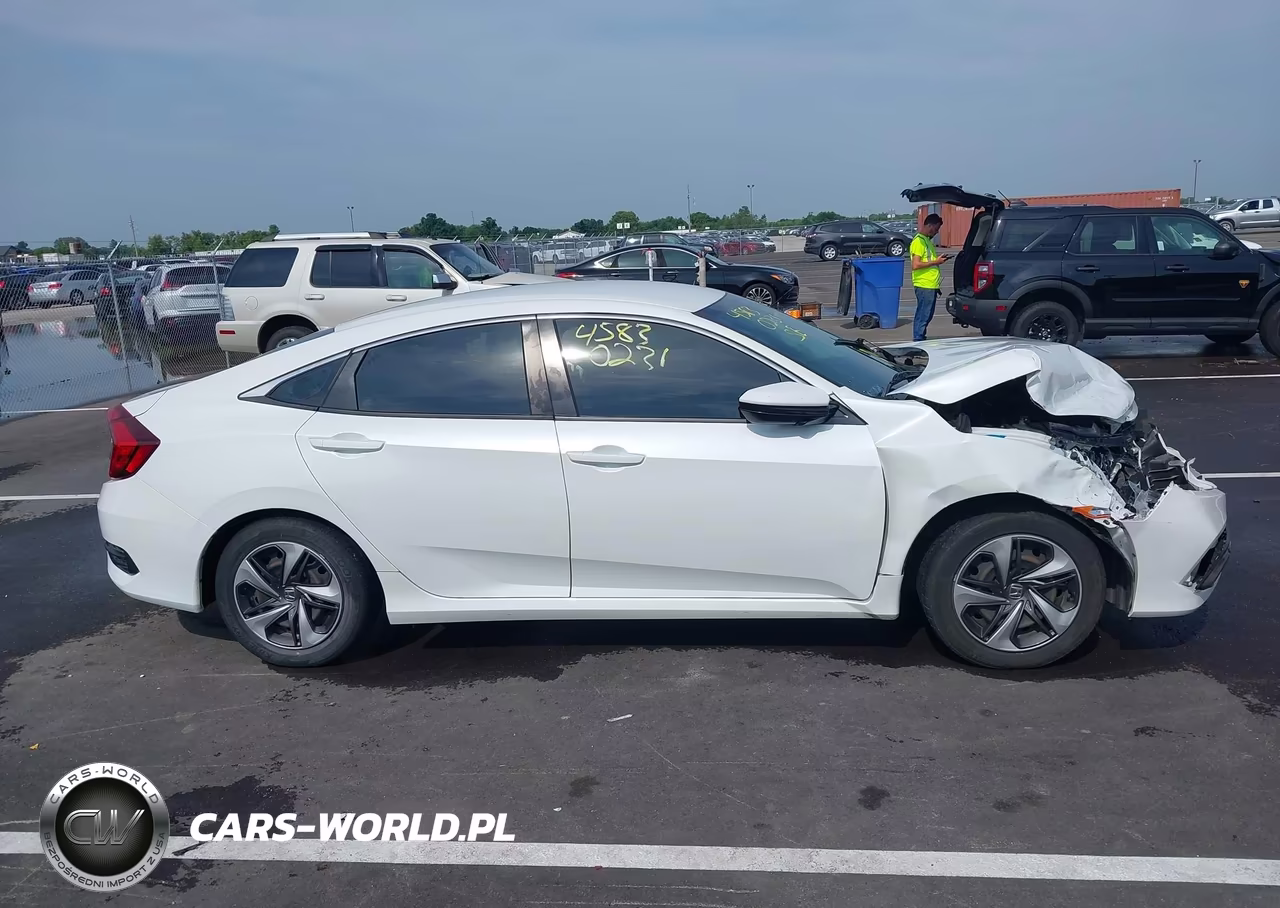 2021 Honda Civic Lx VIN:19XFC2F61ME001793 - 13